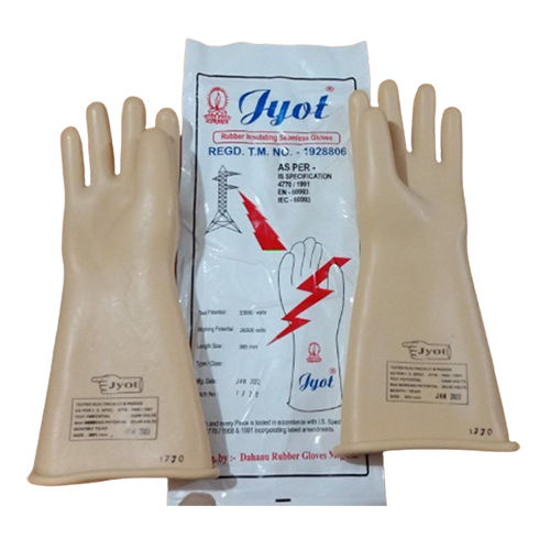 Electrical  Rubber Hand Gloves 22000v 