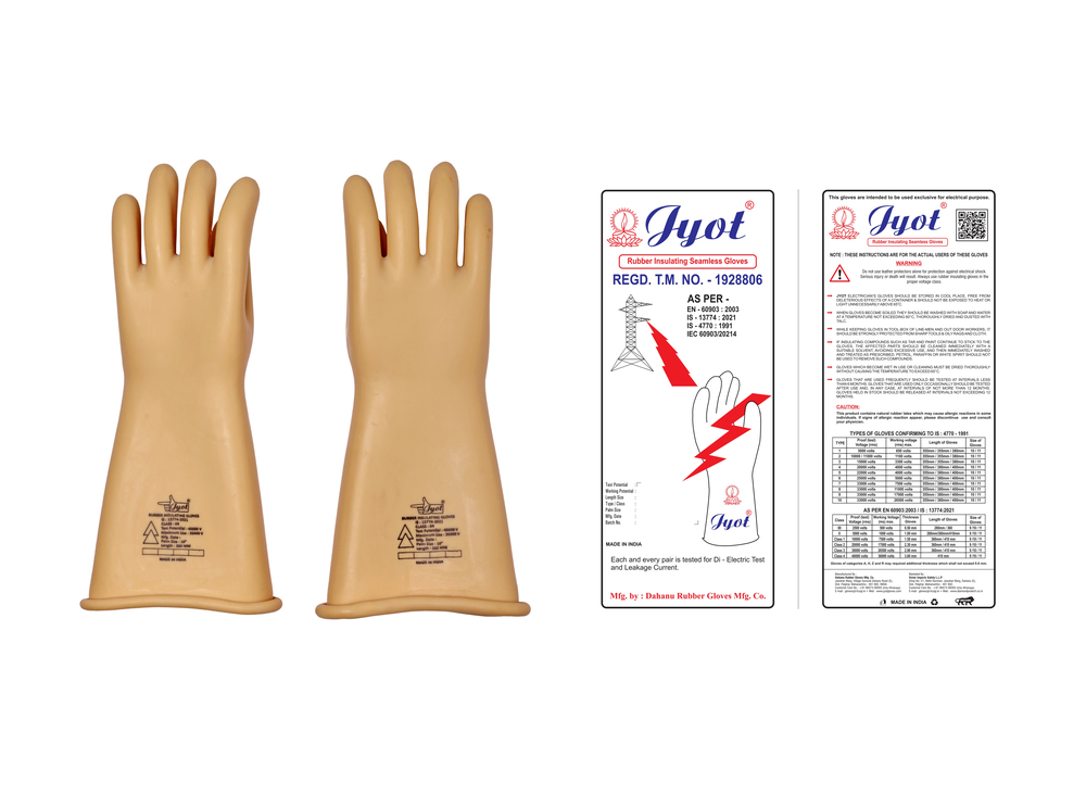 Electrical  Hand Gloves 17000v