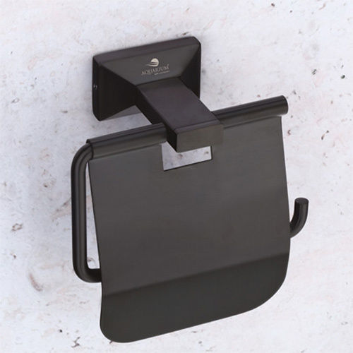 BR1409 Black Matt Paper Holder