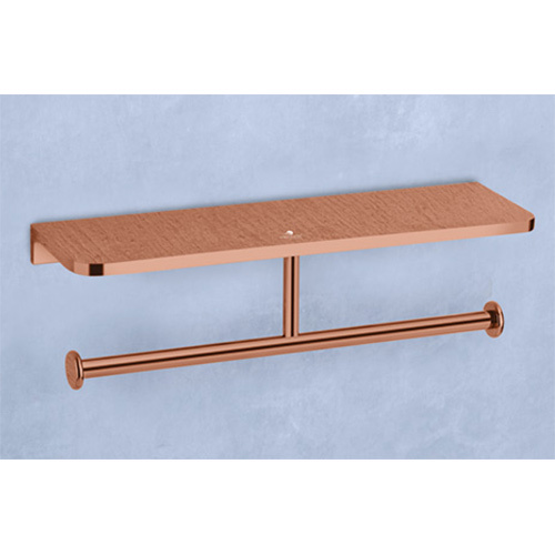 SL-1828 Double Paper Holder With And Shelf