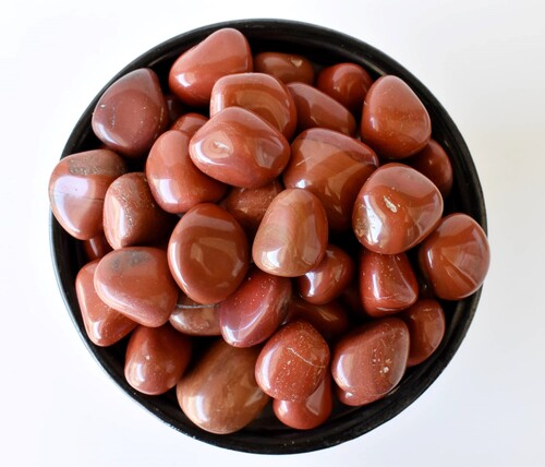 Red Jasper Tumbled, Healing Crystal Tumbled Stones