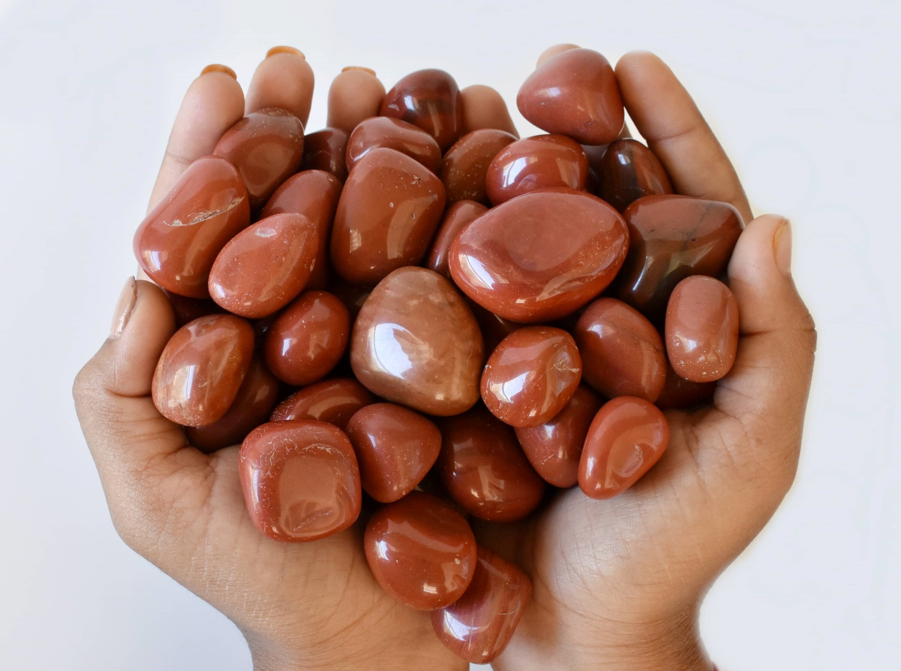 Red Jasper Tumbled, Healing Crystal Tumbled Stones