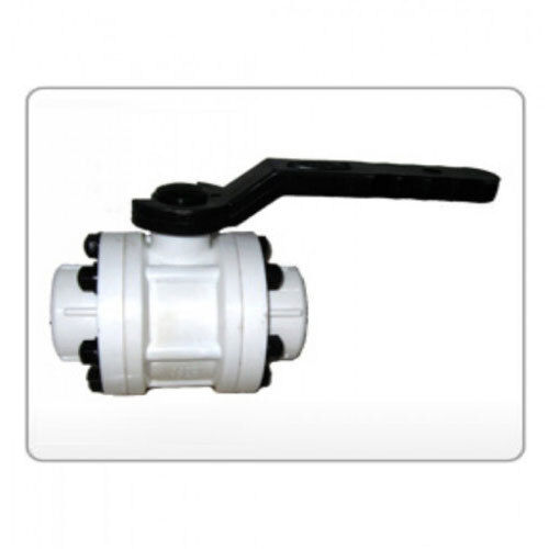 PP Screwed End Ball Valve (White)