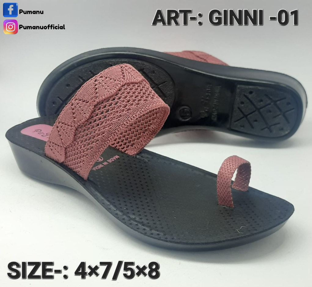 Ginni Ladies Comfortable  slippers