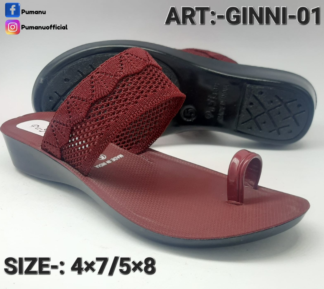 Ginni Ladies Comfortable  slippers