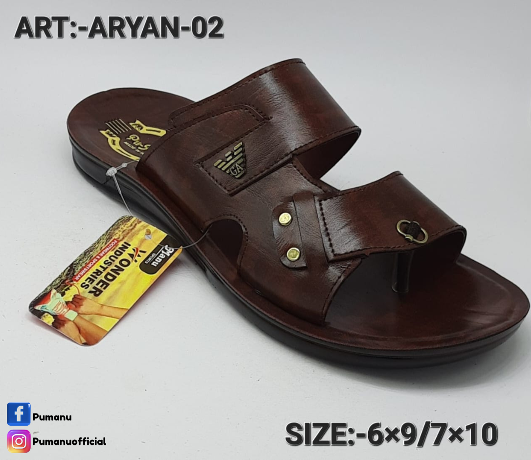 Aryan Man Fancy Slippers