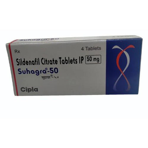 Suh-agra - 50 Silde-nafil Citr-ate Tablets 50mg