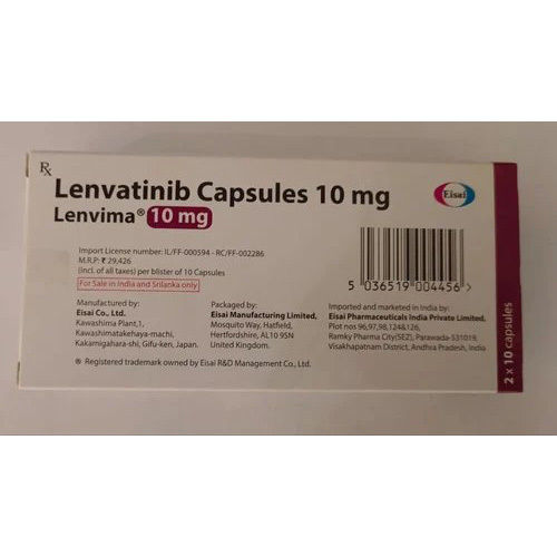 Lenvima Lenvatinib 10 Mg Capsules