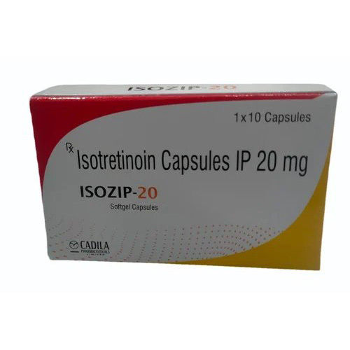 Isozip Isotretinoin Capsules 20mg