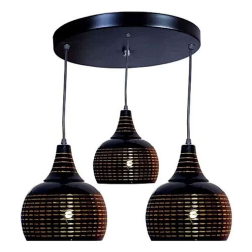 Iron Glass Hanging Light Application: Industrial
