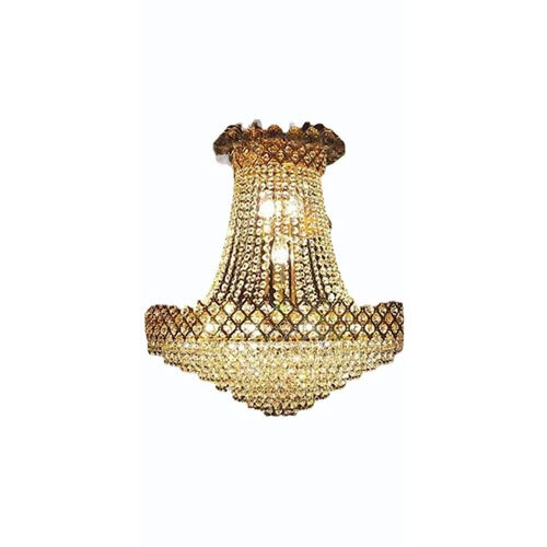 Multicolor Decorative Chandelier - High-Quality Metal, Various Sizes Available | Polished Finish, LED Lighting, Versatile Home Use