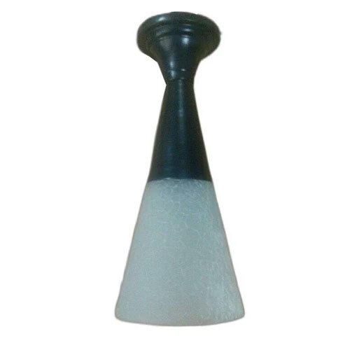 Multicolor 1 Feet Glass Hanging Lamp