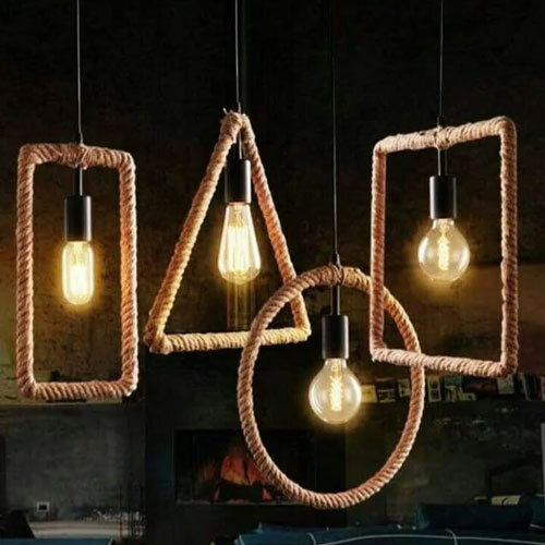 Multicolor Led Rope Hanging Lamp