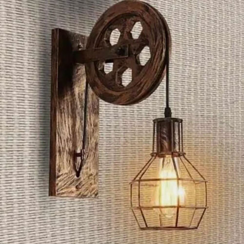 Pully Light Lamp - Metal, Different Sizes, Multicolor | Round Shape, Modern Design, Versatile Ambient Lighting Solution