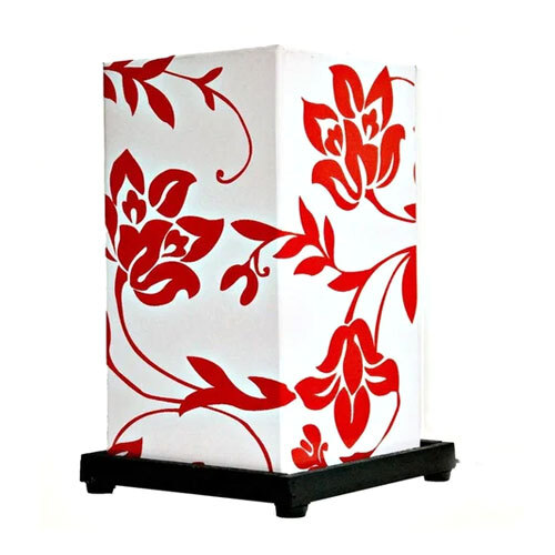Printed Iron Wall Lamp - Metal, Various Sizes, Multicolor Design | 10 Watt, Electric Power Source, Sleek Rectangular Shape