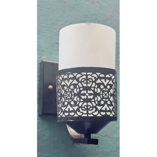 Iron LED Wall Lamp - Iron, Various Sizes, Multicolor | Round Shape, Fluorescent Light Source, Modern Design for Versatile Home Decor