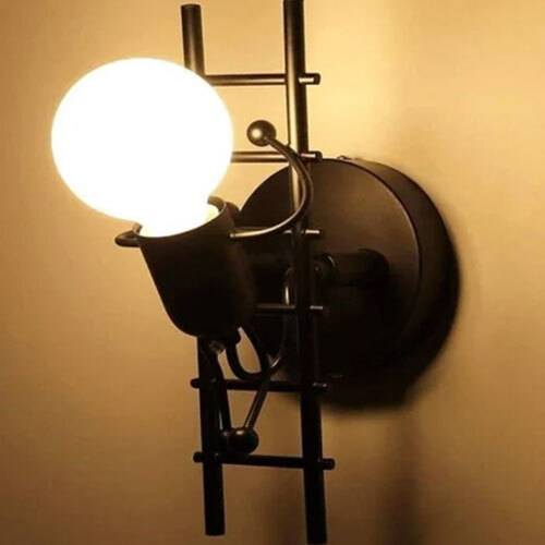 Home Decor LED Wall Lamp - Metal, Different Sizes, Multicolor Lighting | Modern Round Design for Elegant Home Interiors