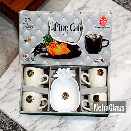 Tea Cup Set 4 Pcs - Ceramic Type: Bone China