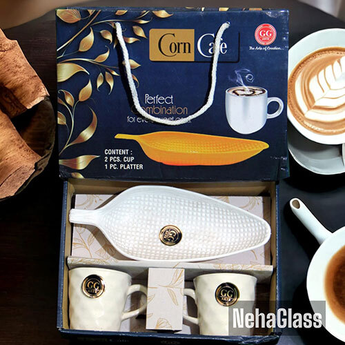 3 Pcs Tea Cup Set