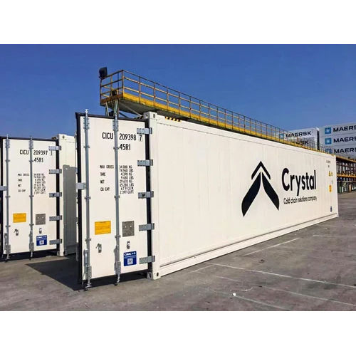 Portable Reefer Container On Lease - Color: White