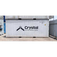 Refurbished Refrigerated Container For Fish Storage - Color: White