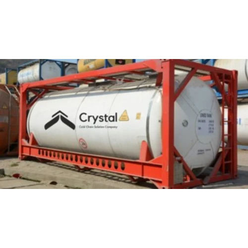 Tank Container - 20 Ton, 20 Feet Length | MS Material for Oils, Chemicals, Flammable Gases & Non-Alcoholic Products