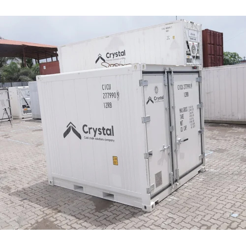 10 Ft Brand New Reefer Container for Ice Cream Storage | -25 Degree C Refrigerated Container