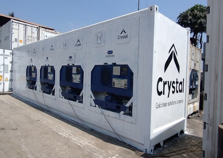 40 Ft Blast Freezer Container | Industrial Blast Freezer