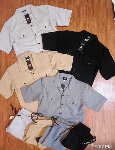 Cotton Men Coord Set