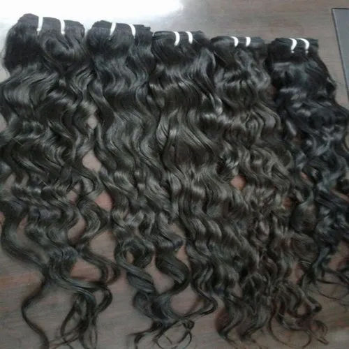 Natural Color Natural Wavy Hair Extensions