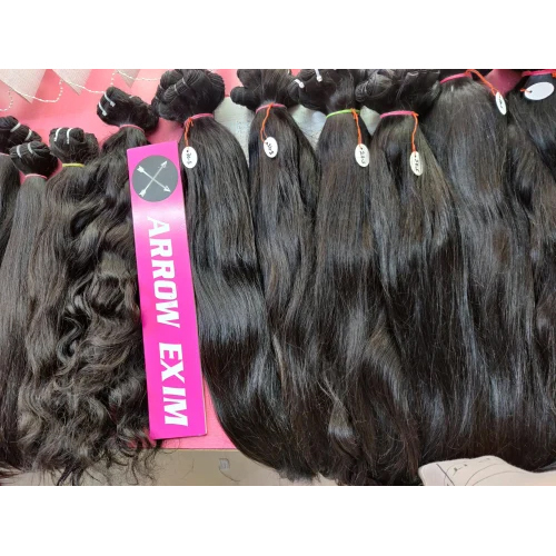 Natural Virgin Indian Raw Human Hair Bundles