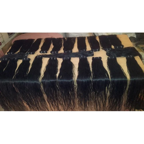 Black Natural Unprocessed Human Hair Extensions