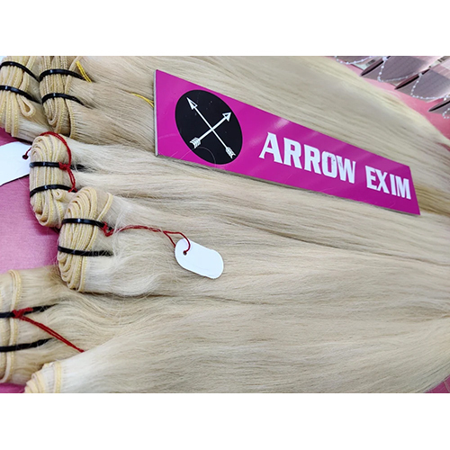 613 Bleached Human Hair Weft