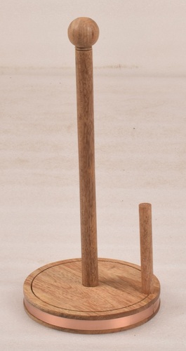 14 Inch Wooden Toilet Paper Holder