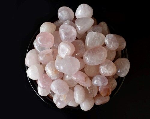 Rose Quartz Tumbled, Healing Crystal Tumbled Stones