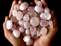 Rose Quartz Tumbled, Healing Crystal Tumbled Stones