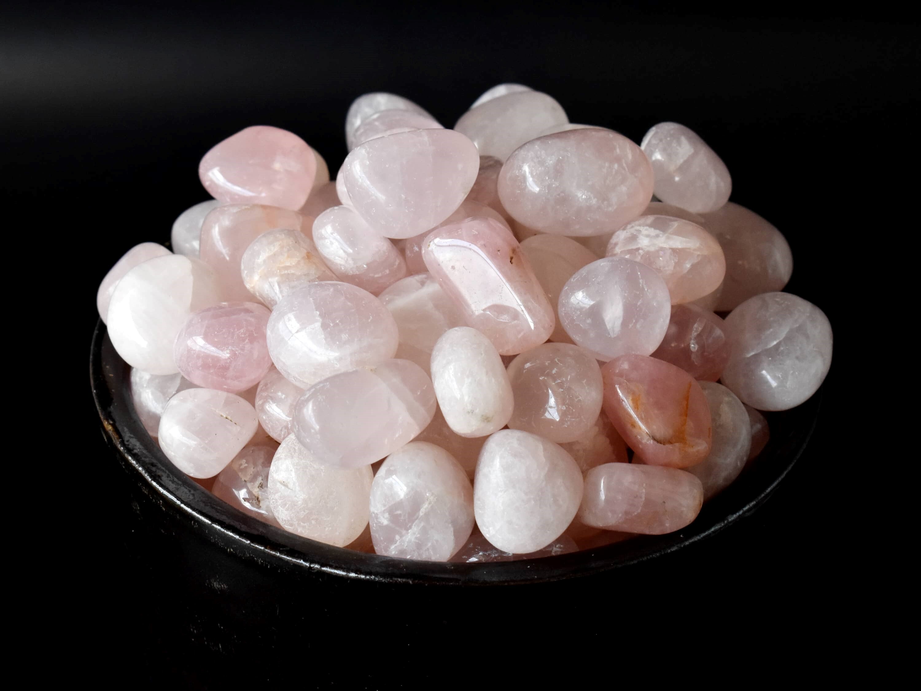 Rose Quartz Tumbled, Healing Crystal Tumbled Stones