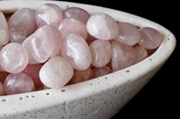 Rose Quartz Tumbled, Healing Crystal Tumbled Stones