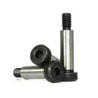 Shoulder Bolts - Stainless Steel, 4-12 Mm Diameter, Black & Silver Color Options | Customized Sizes For Heavy-duty Industrial Usage