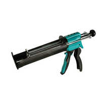 Adhesive Dispensing Gun - Steel & Aluminum, Black & Green | Manual Power Source, Variable Speed Control, Warranty Included