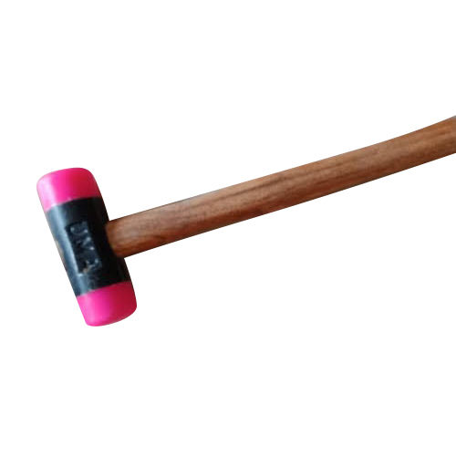 Black And Pink Nylon Handheld Hammer