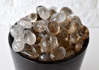 Smokey Quartz Tumbled, Healing Crystal Tumbled Stones