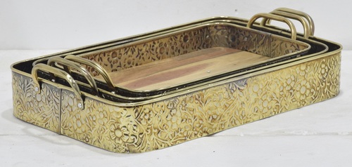 Metal Rectangular Tray