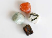 Promote Courage Crystal Kit, Healing Gemstones, Meditation Gift Stones