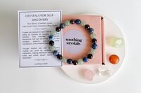 Encourages Self-Discovery Crystal Kit, Healing Gemstones, Meditation Gift Stones