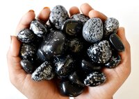 Snowflake Obsidian Tumbled, Healing Crystal Tumbled Stones