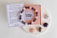 Grief Support Crystal Kit, Healing Gemstones, Meditation Gift Stones