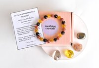 Developing Positive Mindset Crystal Kit, Healing Gemstones, Meditation Gift Stones