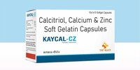 Calcitriol 0.25 mcg + Calcium Carbonate 500 mg + Calcium 200 mg +  Zinc Sulphate 7.5 mg