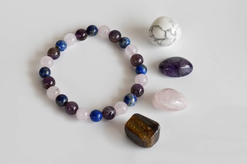 Promoting Inner Peace Crystal Kit, Healing Gemstones, Meditation Gift Stones